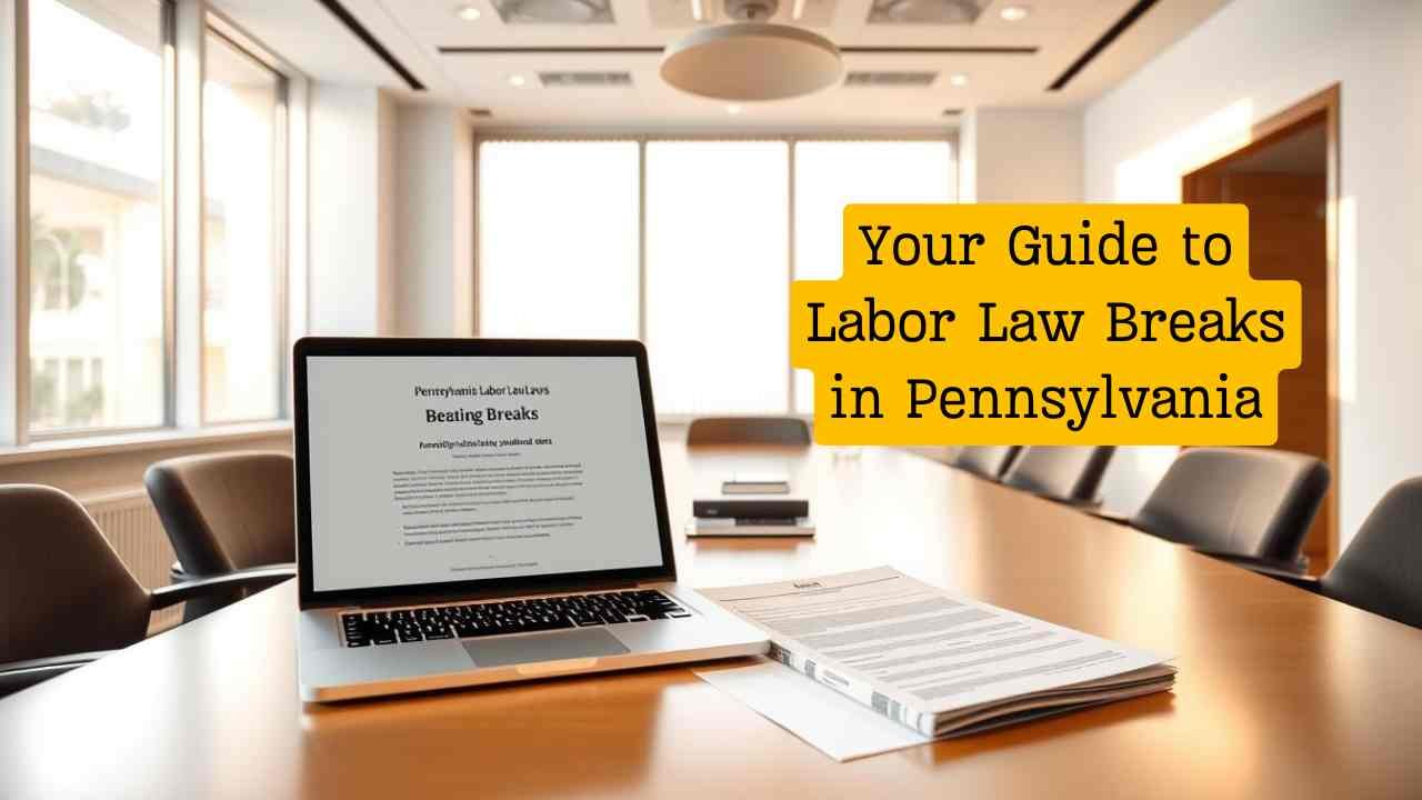 Labor laws for breaks in Pennsylvania