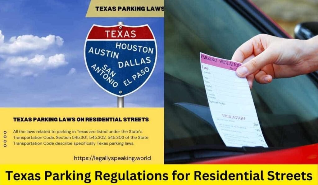 Understanding Texas Parking Regulations for Residential Streets