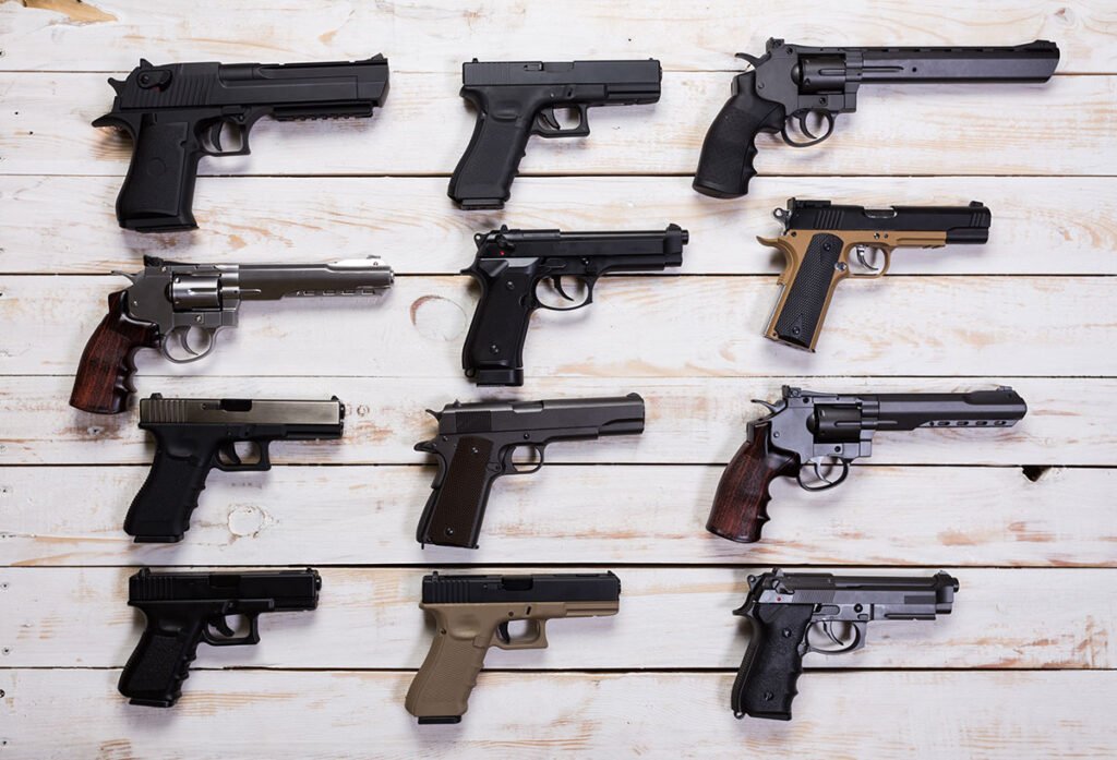 Types of Handheld Guns 