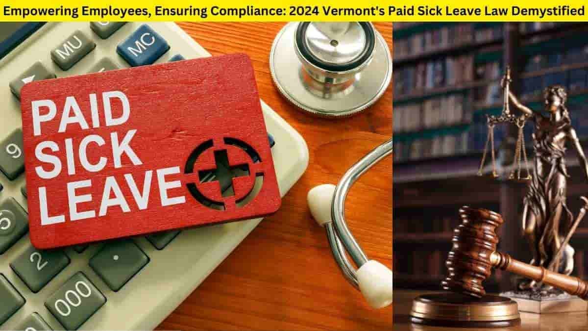 Vermont Paid Sick Leave Law