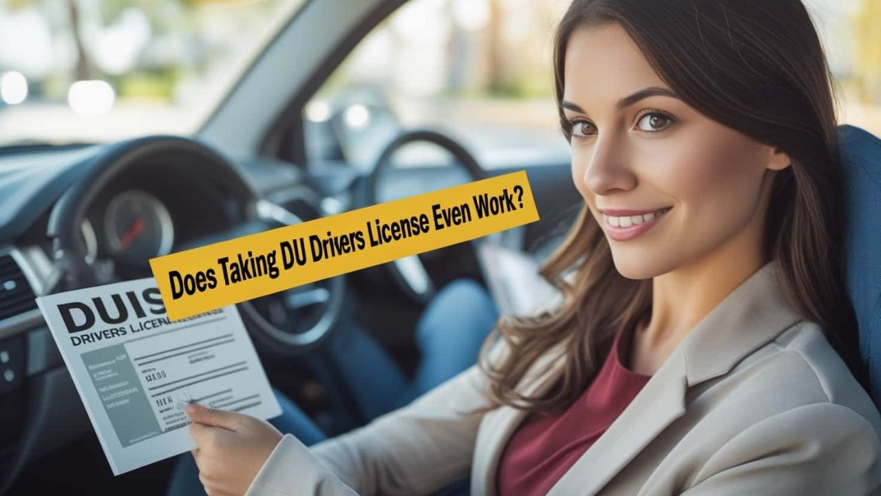 Does taking DUI drivers license even work?​