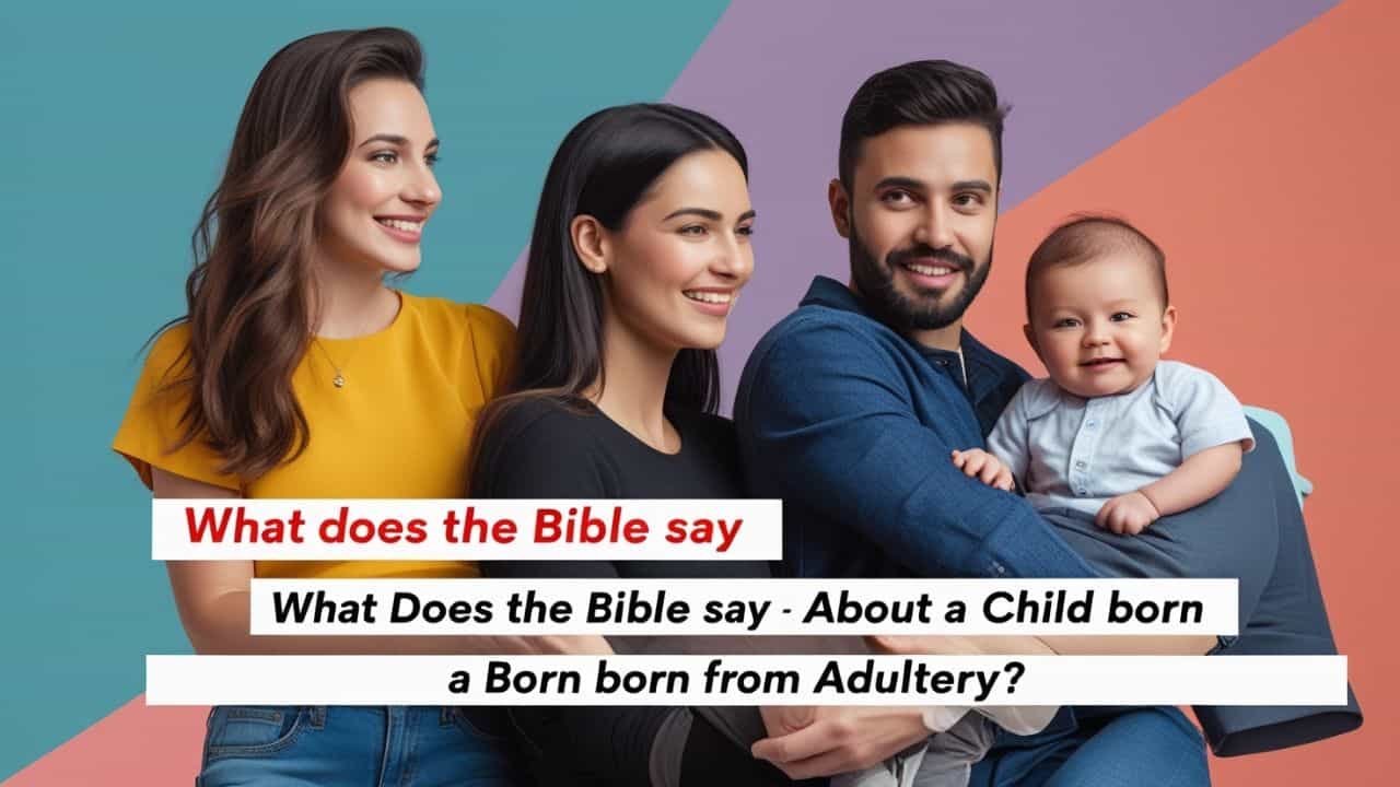 What does the Bible say about a child born from adultery?